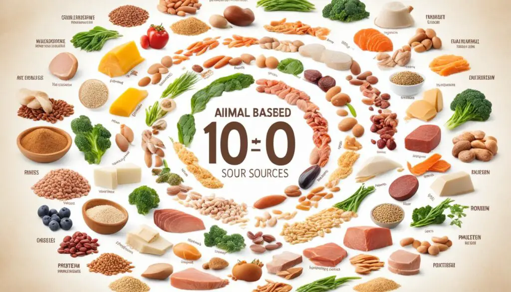 animal protein sources